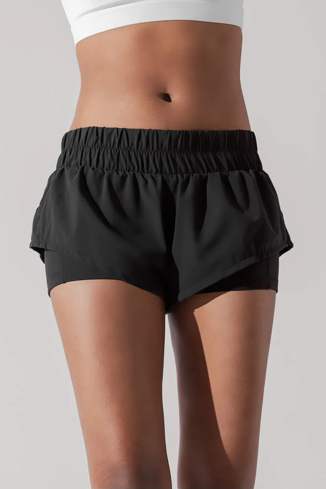 Low Rise Supershort™- Black | POPFLEX