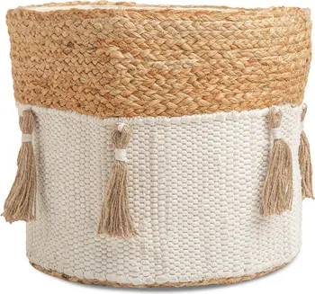 Round Nursery Storage Bin | Nordstrom
