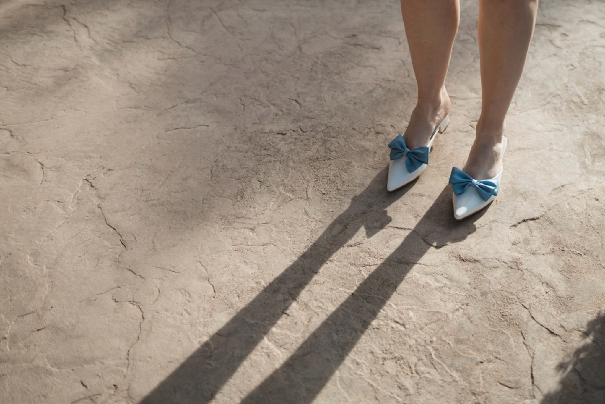 bridal shoes blue bow white coquette aesthetic engagement shower bachelorette weddingg