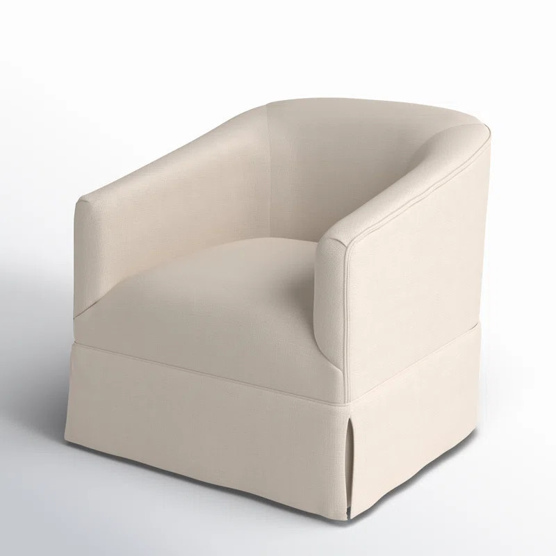 Delaplaine 30.5'' Wide Swivel Barrel Chair | Wayfair North America