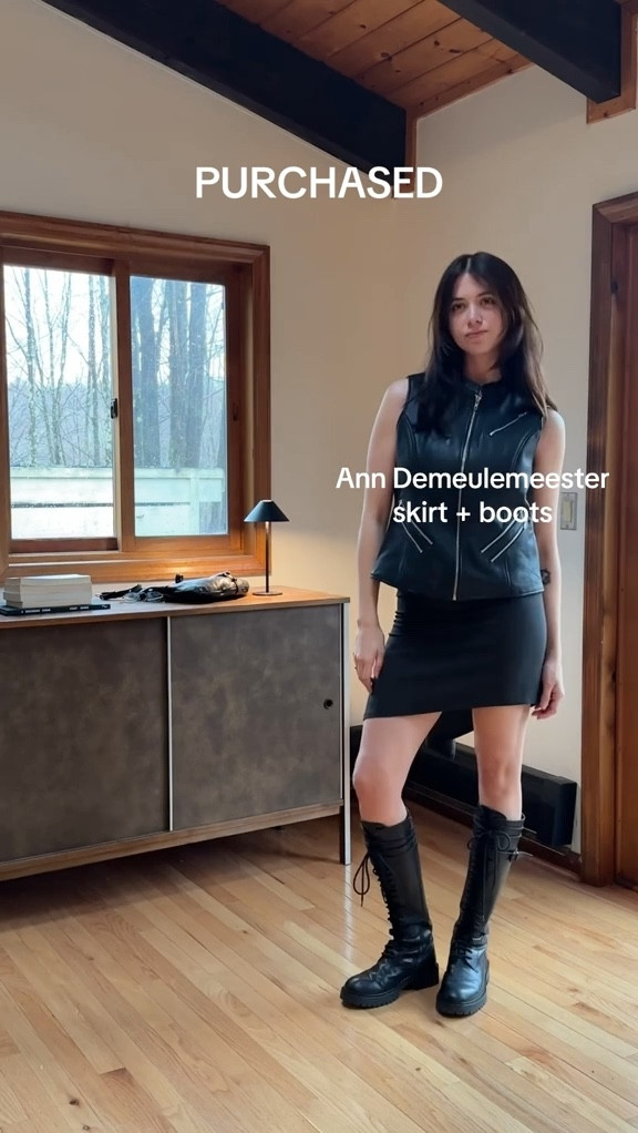 I treat my closet as a bit of a revolving door - when a new piece comes in, an older piece goes out! But my closet doesn’t go in the landfill. I consign with @therealreal 🫶🏼 🌎

Resale is the most sustainable way to be a fashion lover. For Earth month only, you can earn up to $350 extra when you consign with The RealReal! Details below. 

I “swapped” my Pleats Please, Hermes, and Isabel Marant for Rick Owens, Ann Demeulemeester and Helmut Lang. 

PROMO DETAILS 🖤
New consignors get $100 credit
Earn $100 when you consign in store OR in the comfort of your home (like me!)
Items priced $1500+ will receive a $100 credit
Earn $50 when you reconsign a TRR product at $200+
#TheRealReal #TheRealRealpartner

@shop.ltk #liketkit
Sign up to sell with TheRealReal here: 
https://bit.ly/3ETNTi3

#LTKstyletip #LTKfindsunder100 #LTKVideo