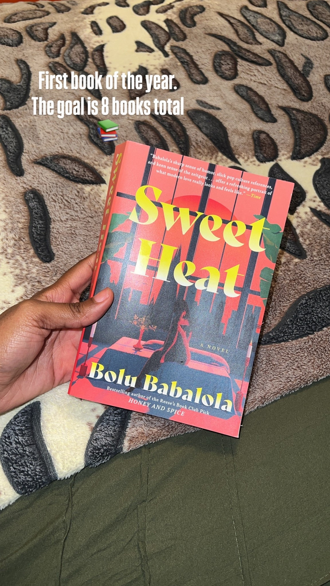First book of the year! Excited to get started 📚