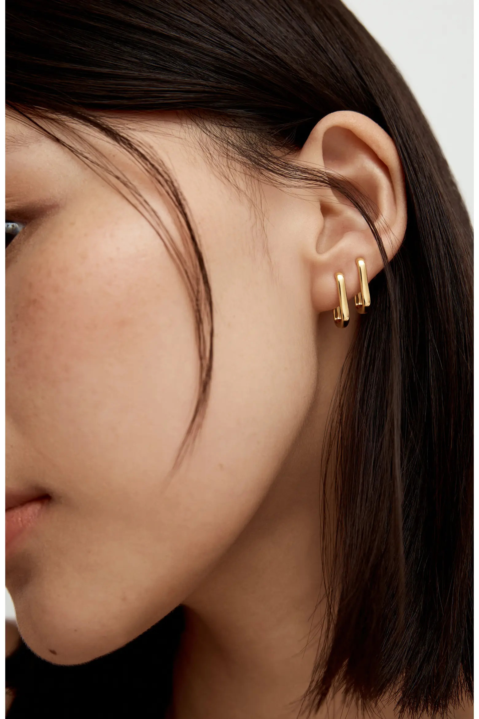 Alta Slim Huggie Hoop Earrings (Women) | Nordstrom | Nordstrom