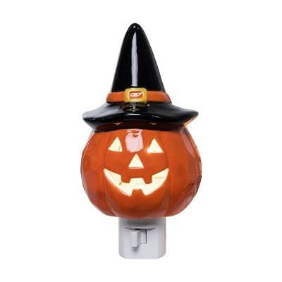 Gallerie II Witchy Pumpkin Halloween LED Teacup Nightlight | Target