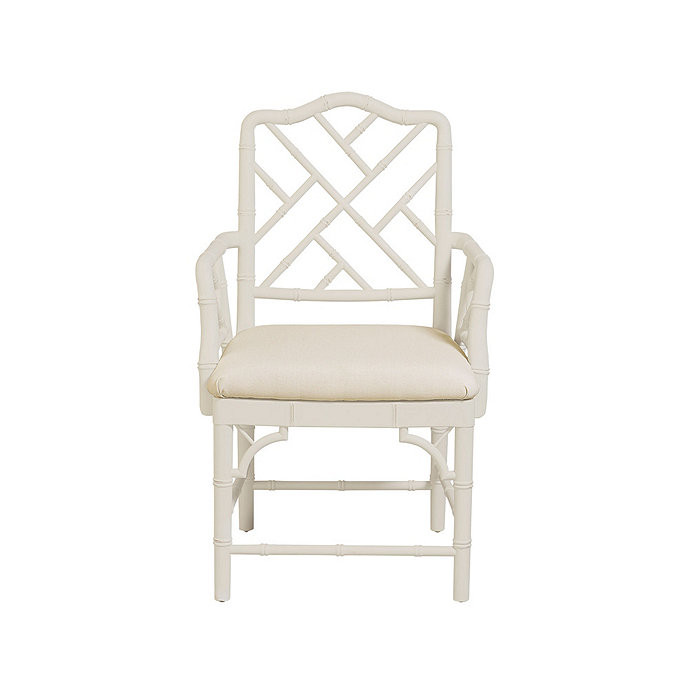 Dayna Arm Chair with Sandberg Parchment Seat | Ballard Designs, Inc.