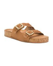 Leather Melrose Sandals | TJ Maxx