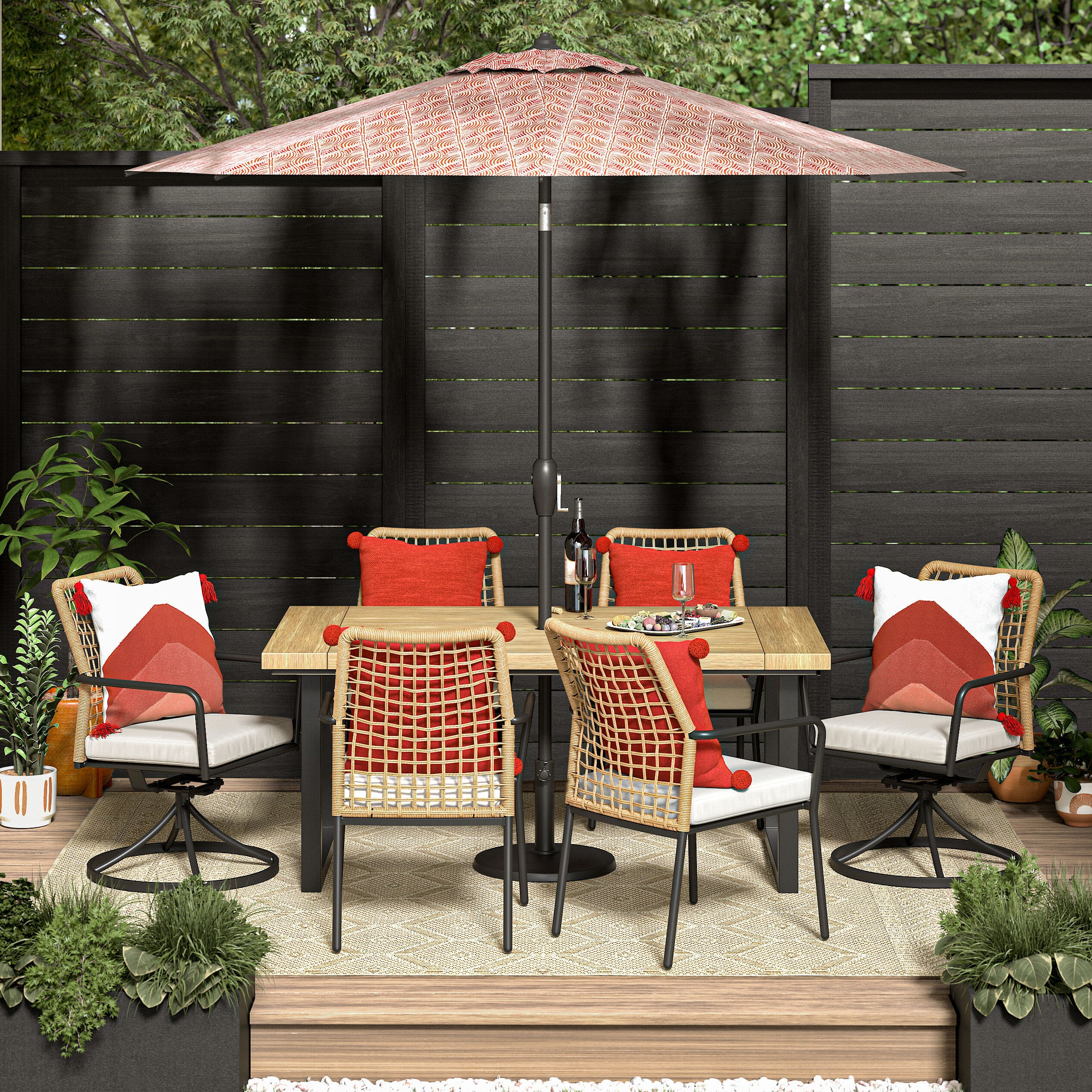 Clairmont Patio Dining Set - Outdoor Furniture - Patio Furniture - Patio Decor | Lowe's