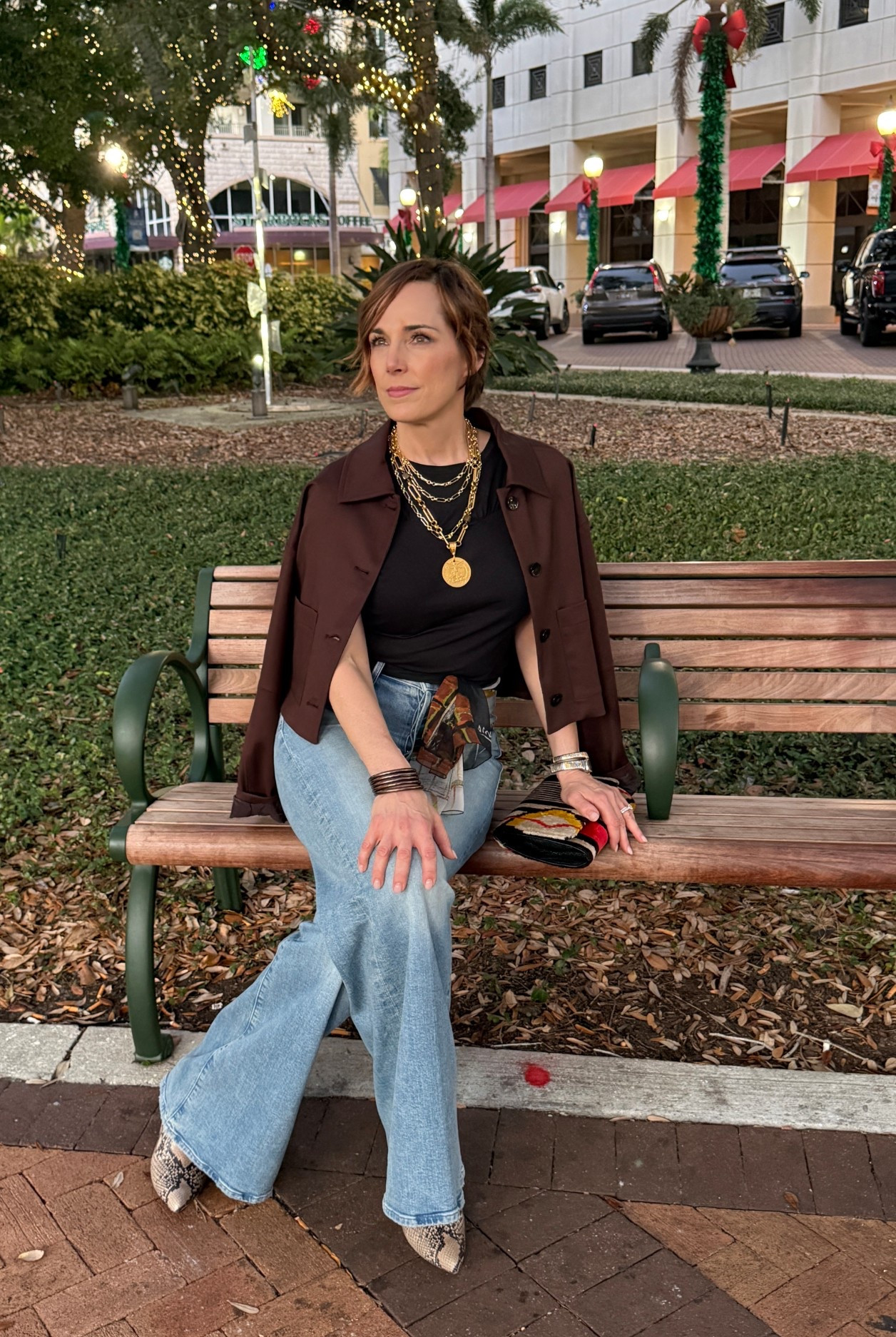 Layering isn’t just for clothes. Use jewelry, scarves, and bags to create depth in your outfits. 

#LTKOver40 #LTKootd