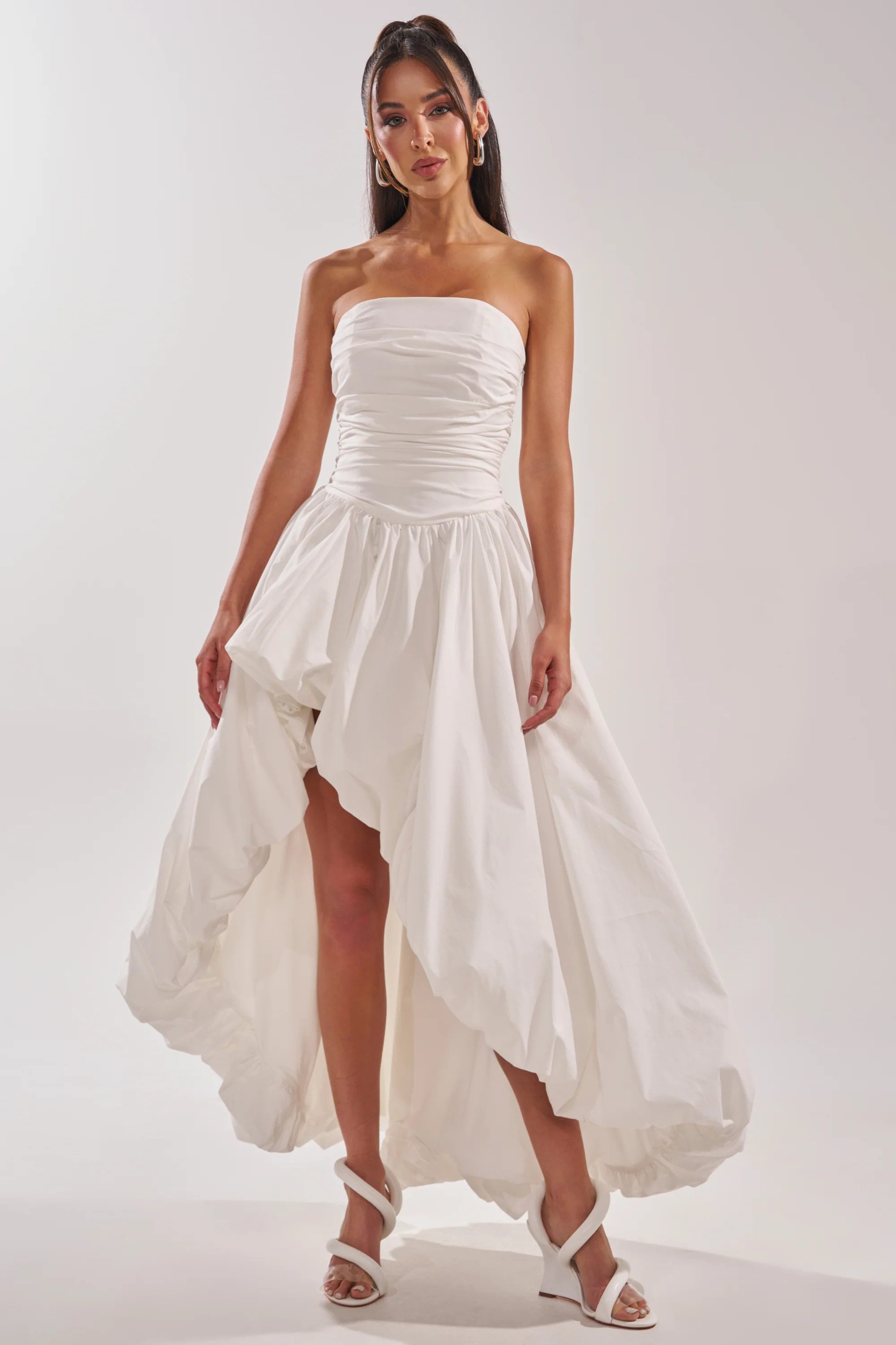 AKIRA Head In The Clouds Maxi Dress | Size Large | AKIRA