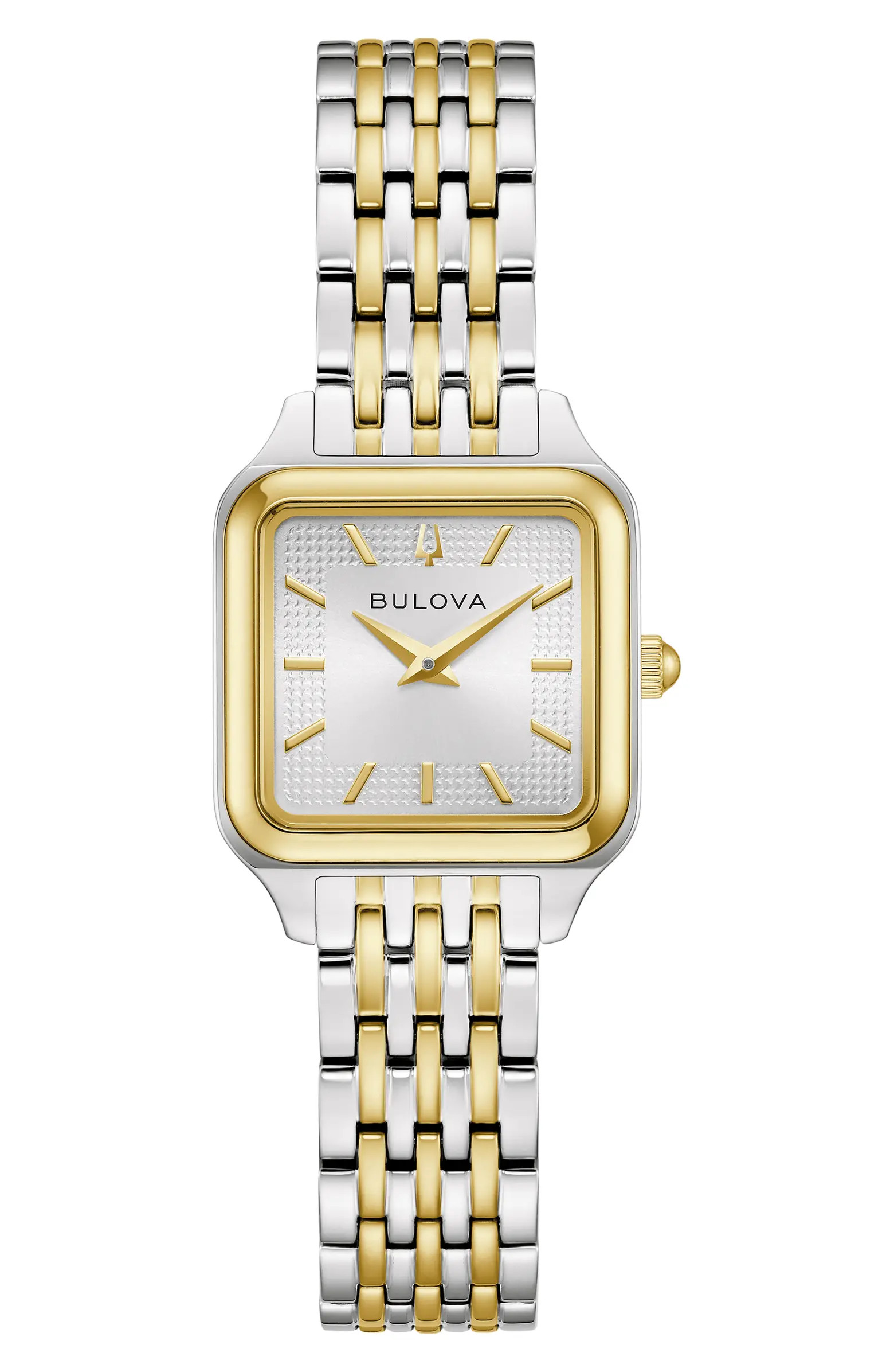 Classic Sutton Square Two-Tone Bracelet Watch, 23mm | Nordstrom