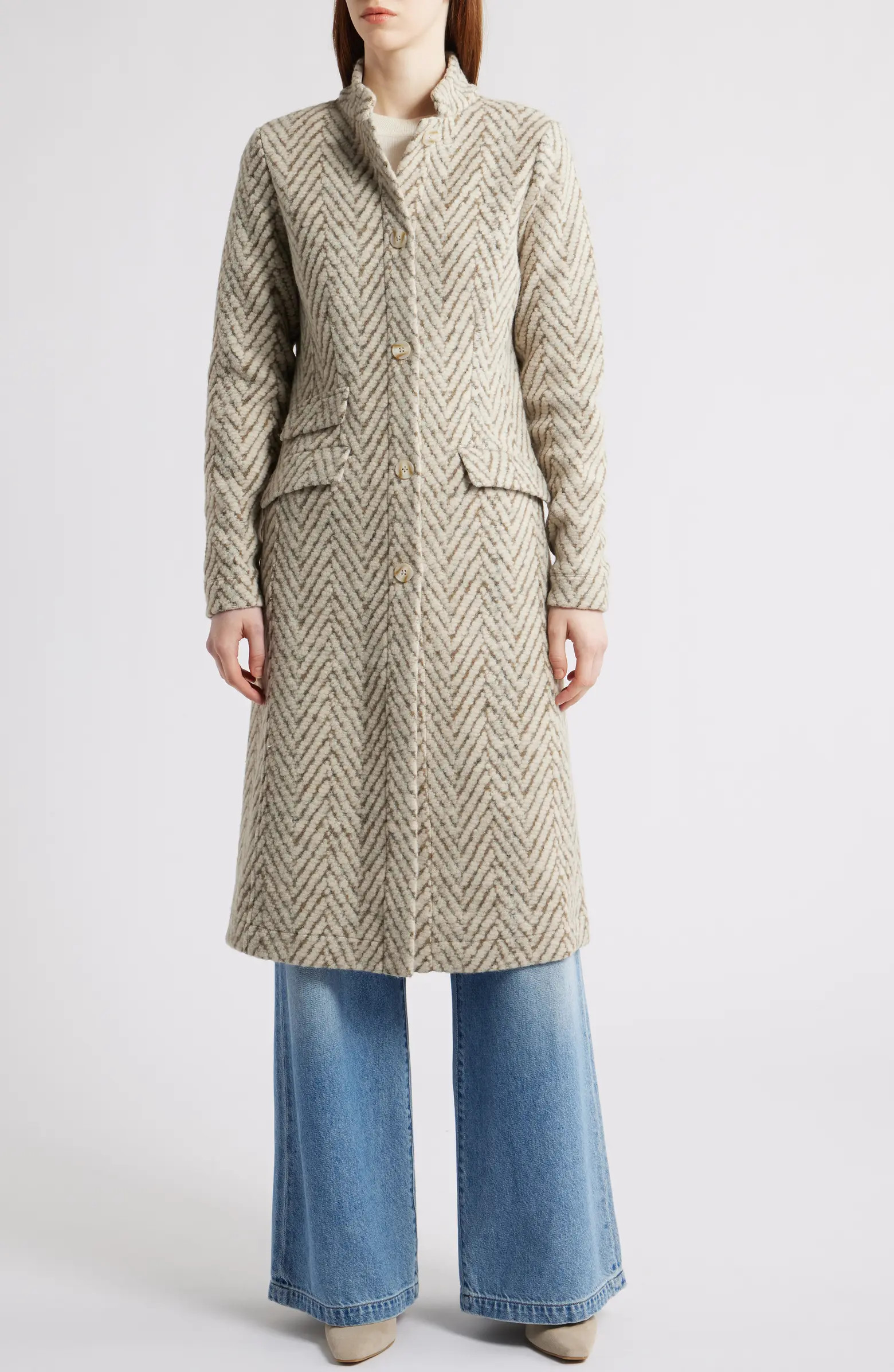 NIC+ZOE Cozy Bouclé Knit Topcoat | Nordstrom | Nordstrom