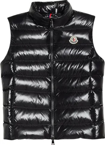Ghany Nylon Laqué Down Puffer Vest | Nordstrom