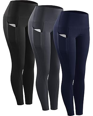 NELEUS High Waist Running Workout Leggings for Yoga with Pockets | Amazon (US)