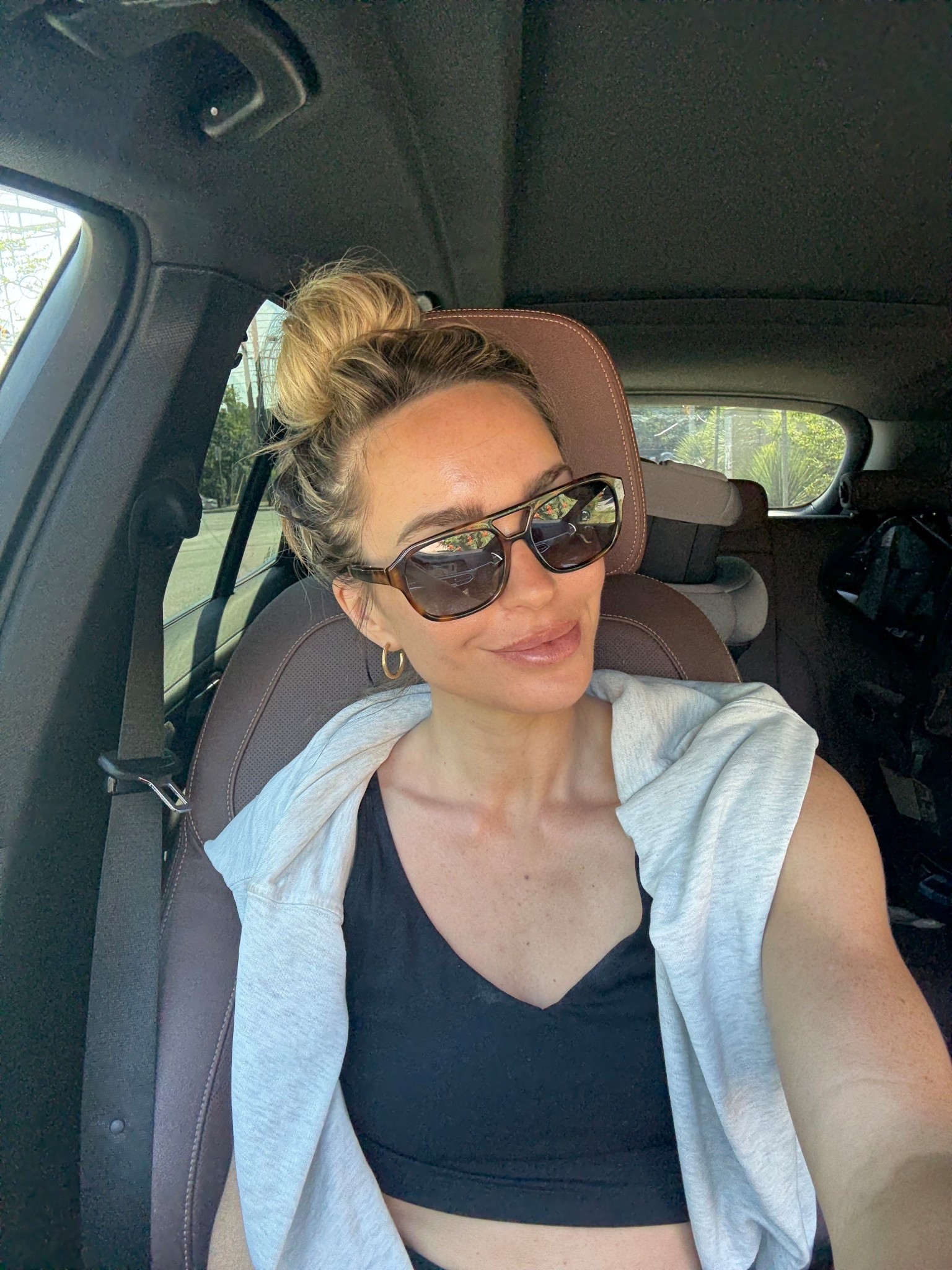 Love these sunnies! Great price point + they’re polarized #sunglasses #cutesunglasses