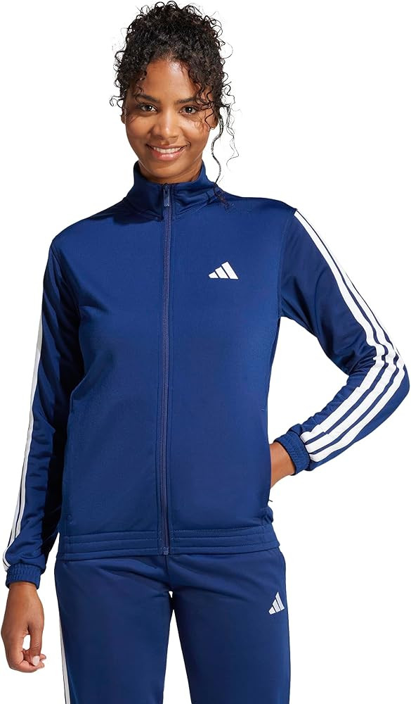 adidas Women's Tricot 3-Stripes Track Top | Amazon (US)