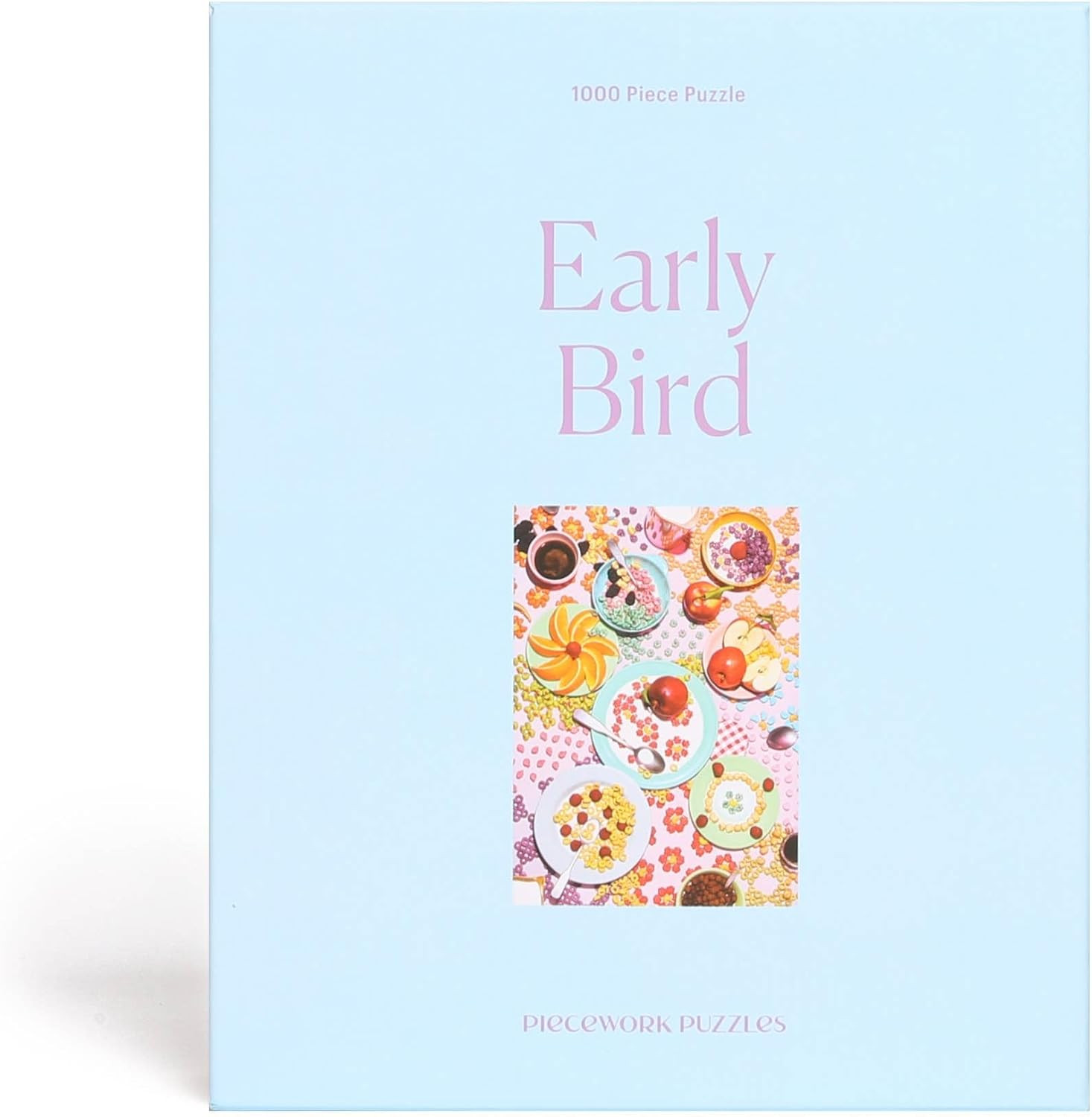 Piecework Puzzles Early Bird 1000 Piece Puzzle for Adults, Challenging Jigsaw Puzzle with Sugary ... | Amazon (US)