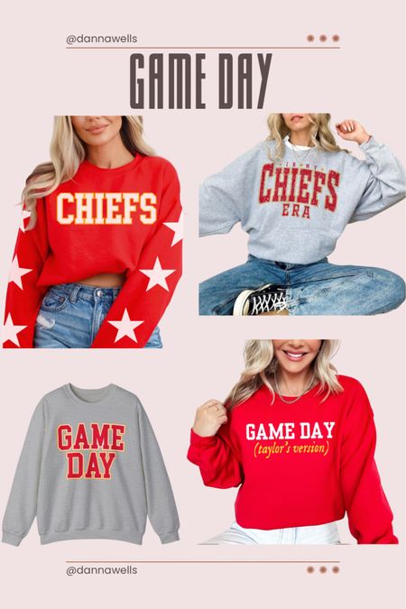 Chief’s sweatshirt // KC chief // Super Bowl // in my chiefs era // Kansas City chiefs // game day sweatshirt 


#LTKMostLoved #LTKparties #LTKstyletip