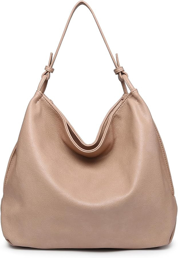 Gina Large Slouchy Tote Bags Vegan Leather Hobo Purses and Handbags for Women Ladies Travel Shoul... | Amazon (US)
