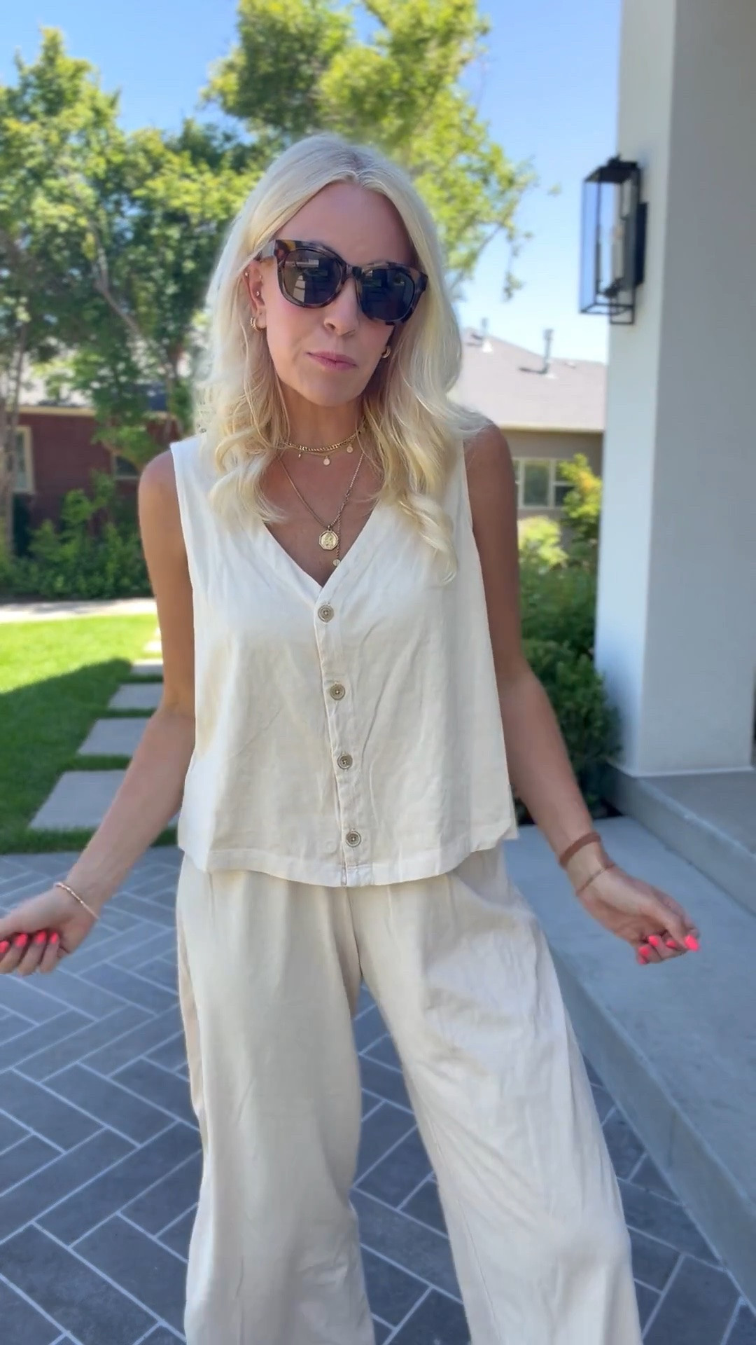 Target set! Small bottoms Medium top!

#LTKmomlife #LTKgrwm #LTKootd