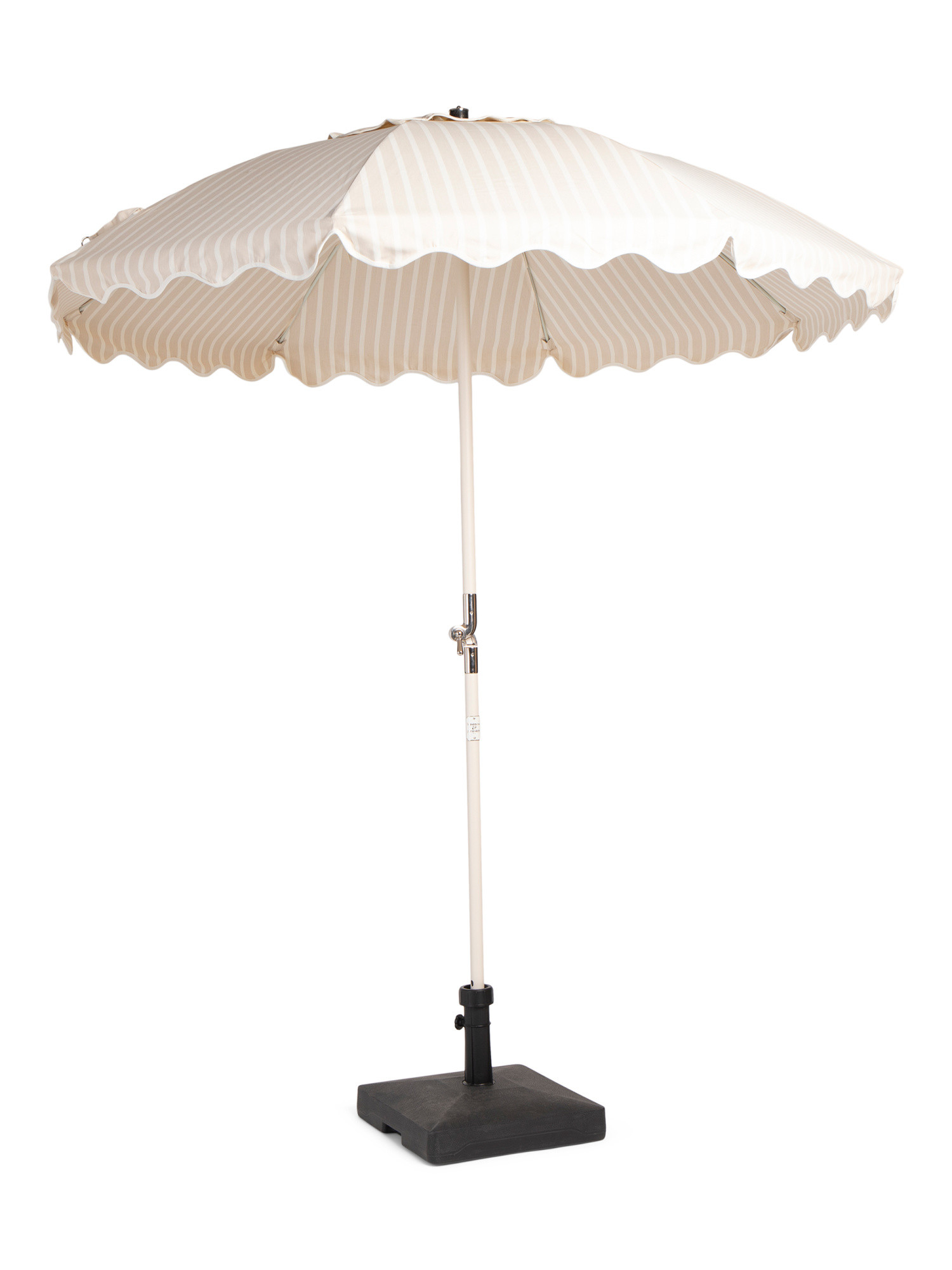 7.5ft The Club Monaco Striped Umbrella Carry Bag | TJ Maxx