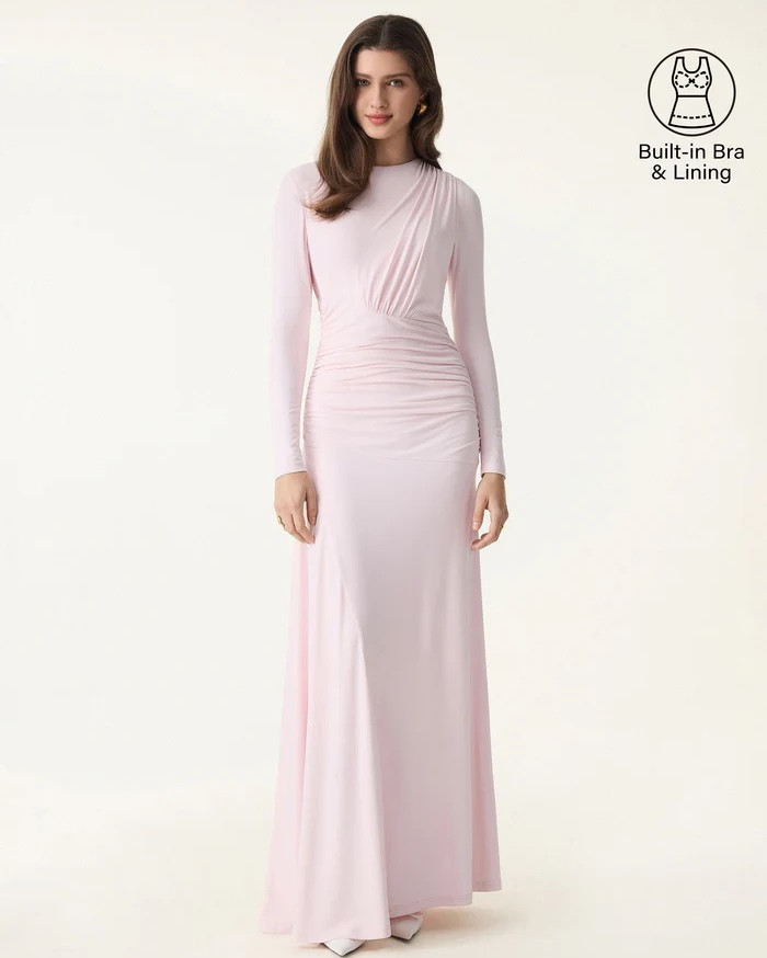 This is one of those dresses that instantly feels special. The silhouette is so flattering, and it would be stunning for a baby shower. It also comes in a rich brown and a timeless white—both equally beautiful.

#LTKdresses #LTKmaternity #LTKmodest