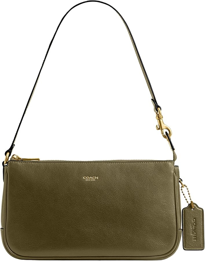 COACH Women's Natural Grain Leather Plaza Bag | Amazon (US)