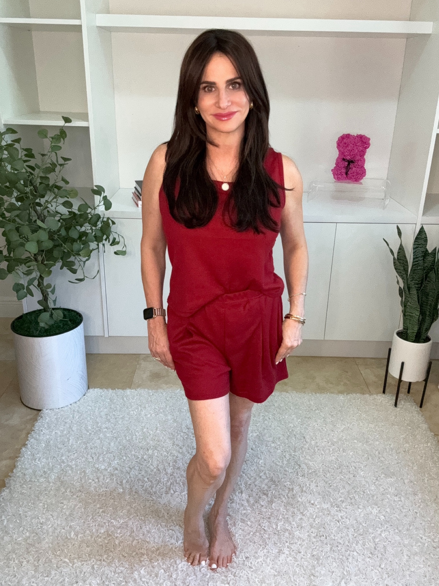 The perfect set for the next couple of hot summer months. 
Wearing a sm, different color choices available. 

#LTKStyleTip #LTKFindsUnder50 #LTKOver40