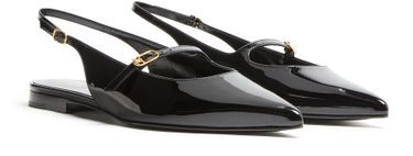 Judy flat slingbacks in patent calfskin - CELINE | 24S (APAC/EU)