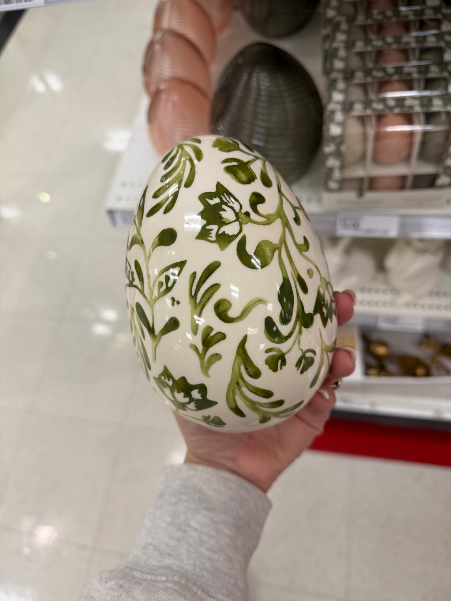 Pretty ceramic egg from Target for Easter 

#LTKHome #LTKSeasonal