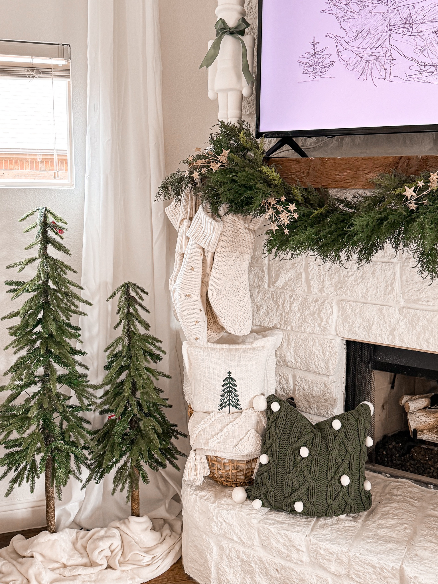 My alpine Christmas trees are 50 % 
 off right now with target circle 🙌😍🎄 Pre-Lit LED Downswept Alpine Balsam Artificial Christmas Tree Warm White Dew Drop Lights - Christmas home - Christmas decor - Christmas tree 

#LTKsalealert #LTKSeasonal #LTKhome