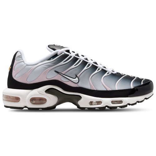 Nike Mens Air Max Plus - Mens Running Shoes Black/White/Pink Foam Size 10.0 | Champs Sports Canada