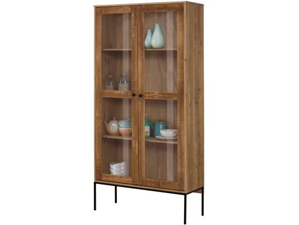 East Urban Home Glenn Display Cabinet | Wayfair | Wayfair Professional