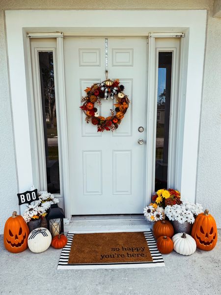 Fall front porch with a touch of Halloween! 🌾🎃


#LTKHalloween #LTKhome #LTKfindsunder50