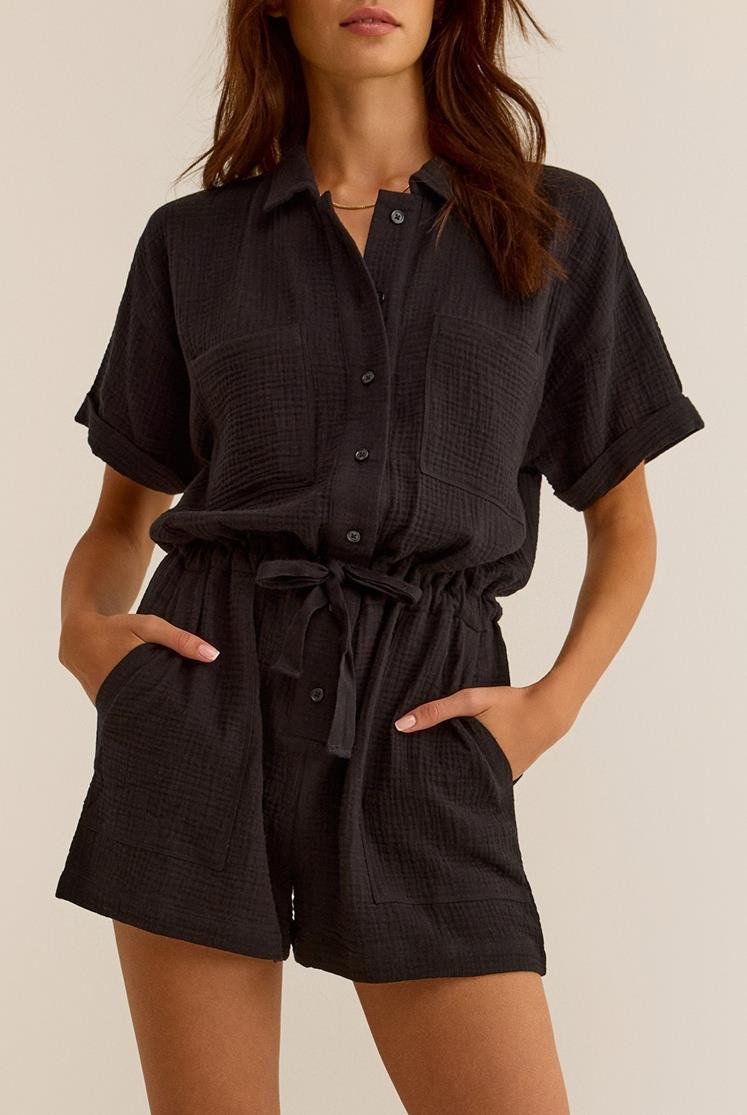 Lookout Gauze Romper | South Moon Under