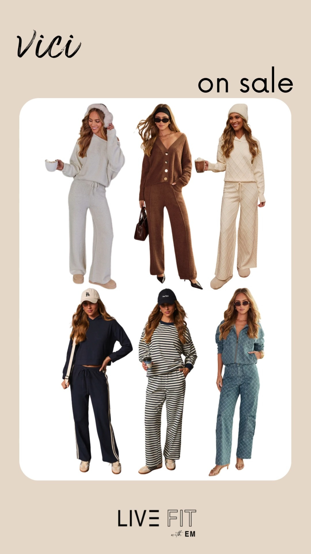 VICI’s on sale and your wardrobe just sighed in relief! Chic fits and cozy layers ready to steal the spotlight. ✨🛍️💃  
#VICI #StyleInspo #FashionFinds #OOTD #WardrobeRefresh #SaleAlert #WinterStyle #TrendyLooks #HolidayOutfits #SeasonalStyle 

 #LTKootd