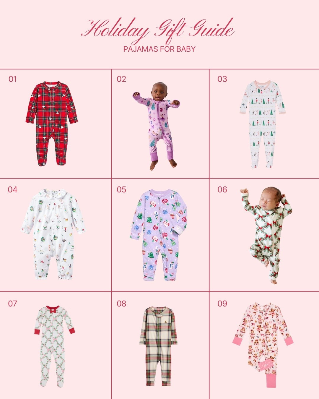 Holiday gift guide! Pajamas for baby 👶🏻🎄 

Baby Christmas / baby Christmas gifts / baby Christmas pajamas / baby Christmas gift ideas / Christmas pjs / baby Christmas Jammies / matching family pajamas / mommy and me pajamas 

#LTKGiftGuide #LTKHoliday #LTKBaby