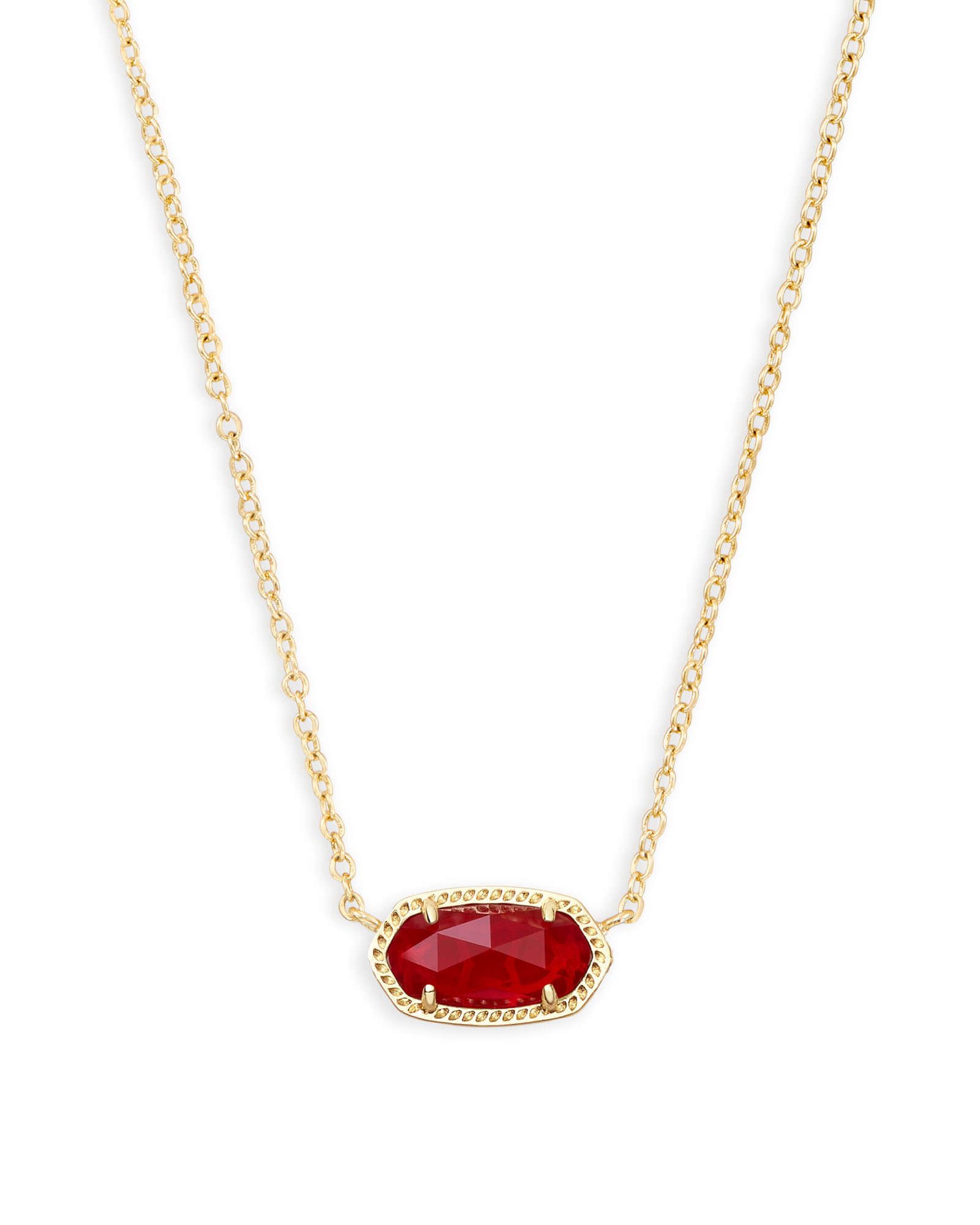 Elisa Pendant Necklace in Ruby Red | Kendra Scott