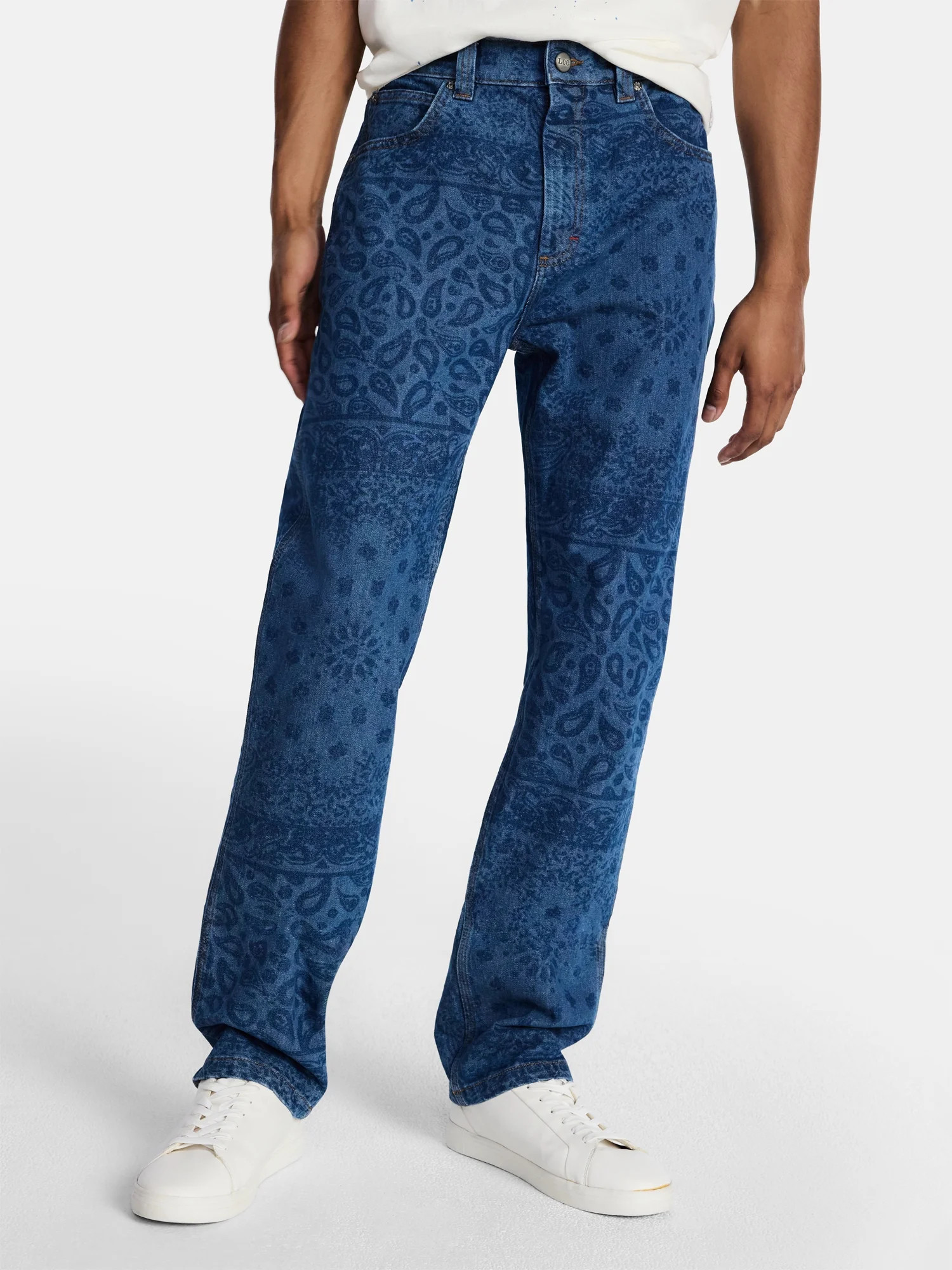 Kacey Lee Men's Relaxed Straight Jeans | Walmart (US)