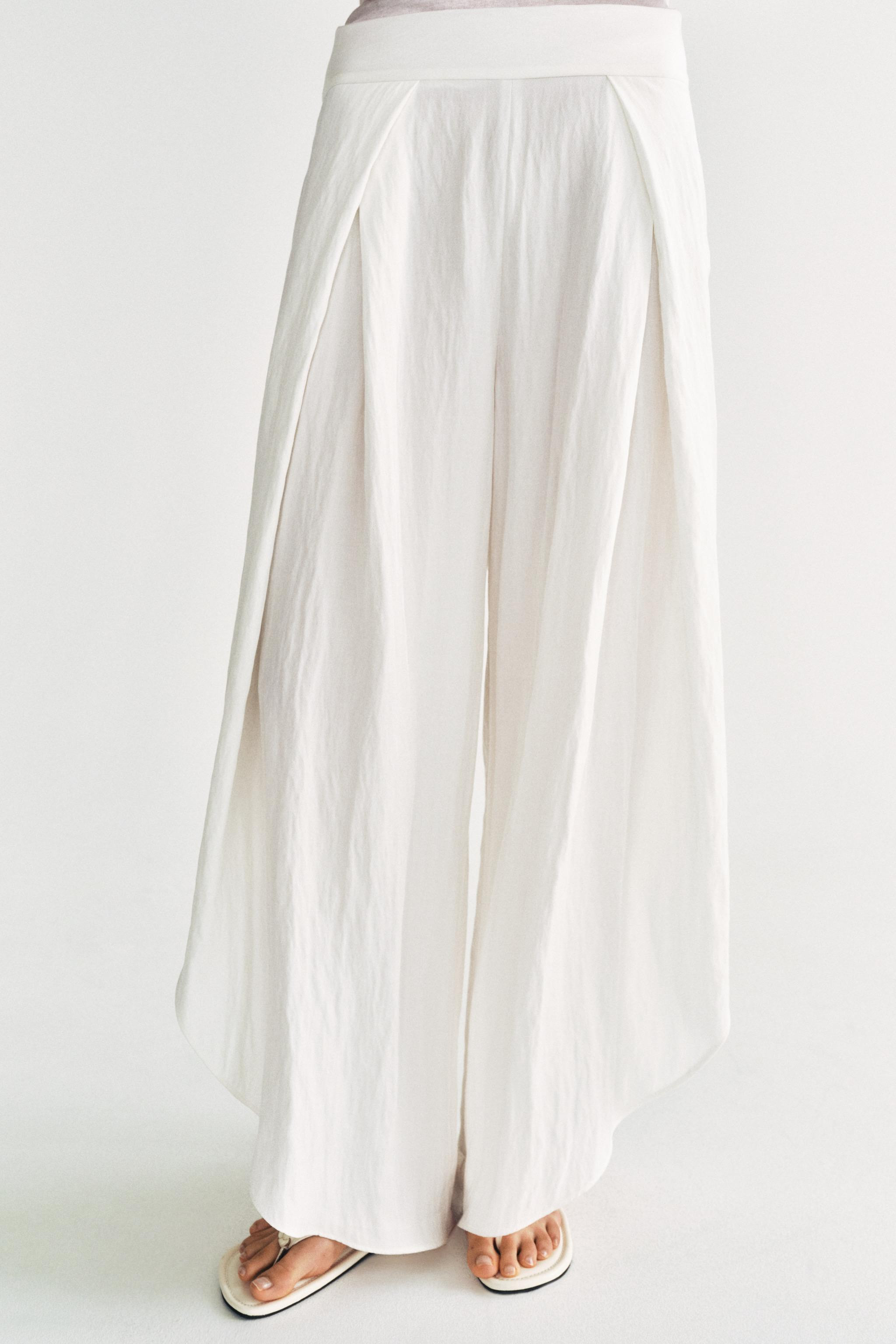ZW COLLECTION VENTED PANTS | Zara US