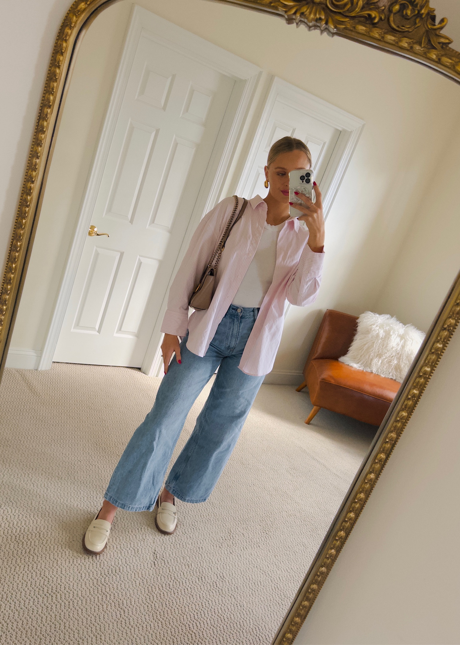 Felt preppy today! 🌸 Also I took a break from this purse for a while but having a moment with it again. 

#LTKshoecrush #LTKSeasonal #LTKfindsunder100