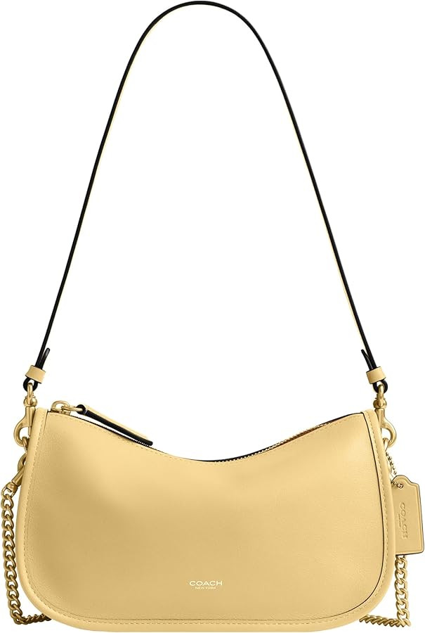 COACH Women's Natural Grain Leather Waverly Bag | Amazon (US)