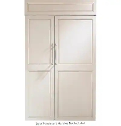 Monogram - 29.5 Cu. Ft. Side-by-Side Built-In Smart Refrigerator with Advanced Temperature Manage... | Best Buy U.S.