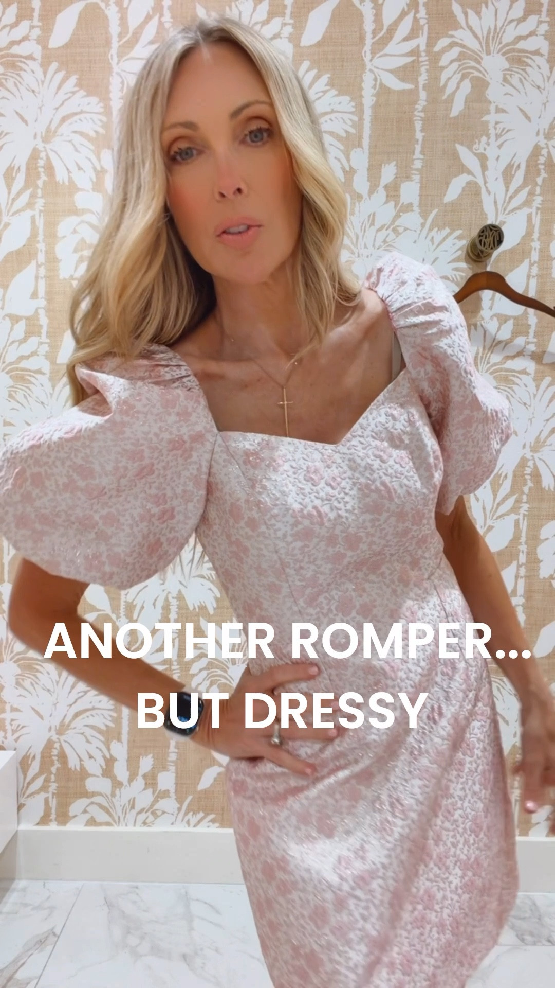 When you need a dress but you also love a little extra coverage! This dressy romper is the best if both worlds!  I'm wearing a 00 because this runs HUGE. Go down a whole size. 

#LTKdayinmylife #LTKmomlife #LTKootd