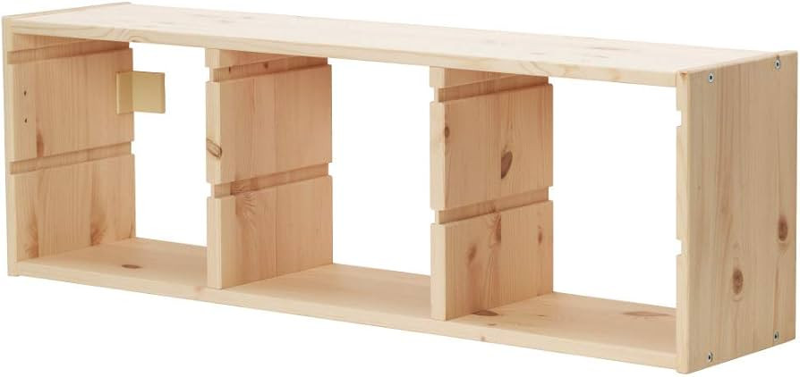 TROFAST Wall Storage Light White Stained Pine Pine | Amazon (US)