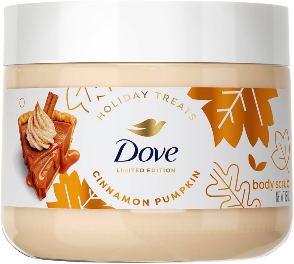 Dove Cinnamon Pumpkin Pie Body Scrub Exfoliates & Moisturizes Skin 15 OZ | Amazon (US)