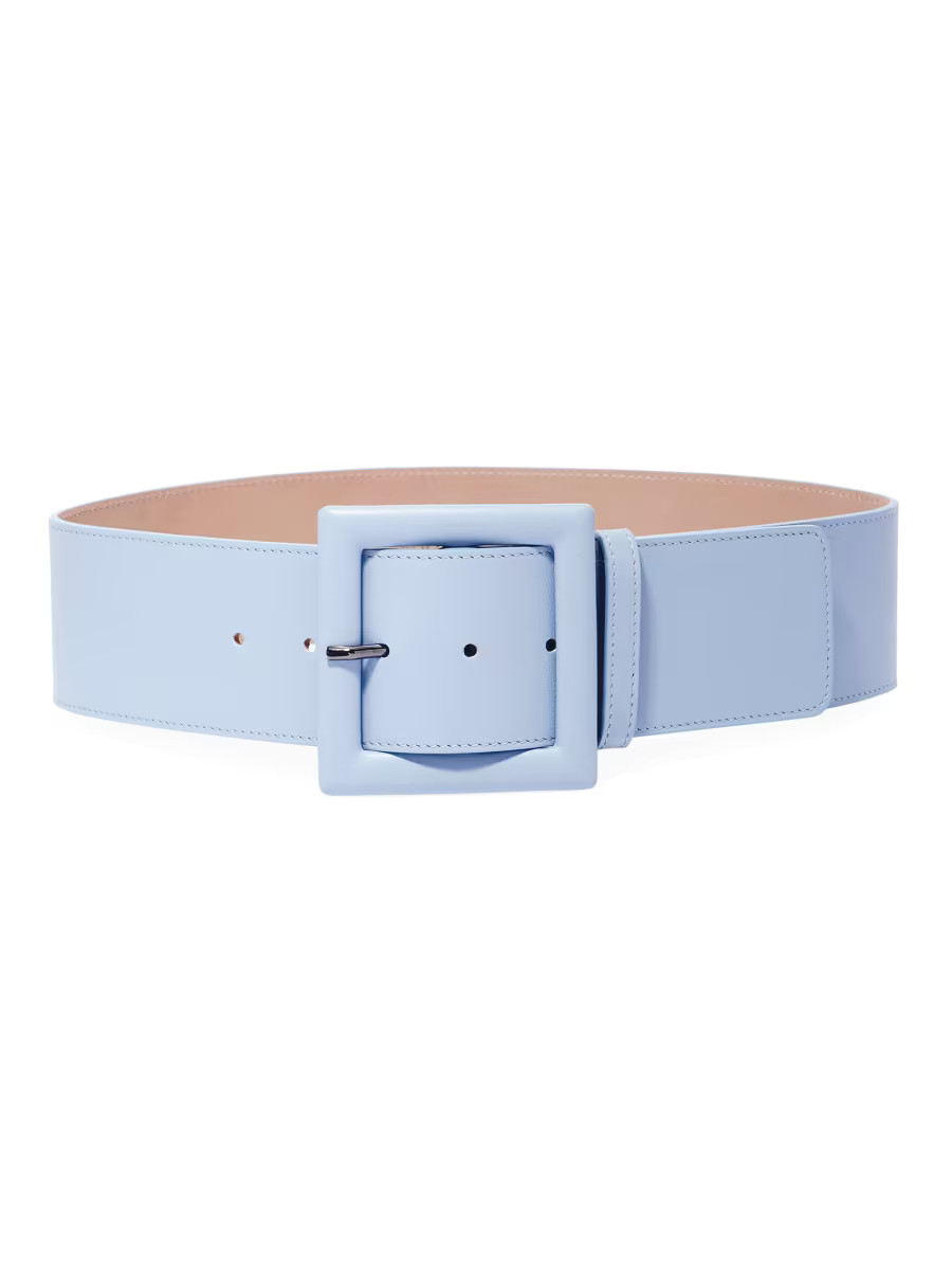 Icon Large Square Buckle Belt | Saks Fifth Avenue