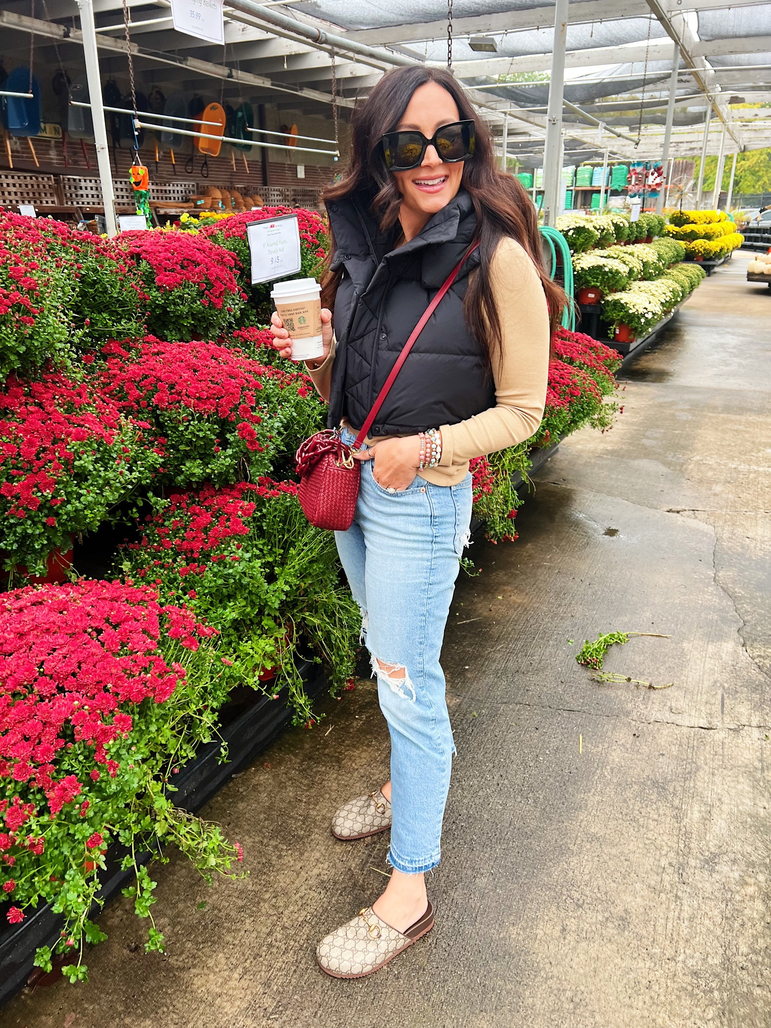 • size 6 vest 
• size medium tee
• size 8 denim 
• clogs true to size - if between sizes, go up 

#LTKstyletip #LTKfindsunder100 #LTKSeasonal