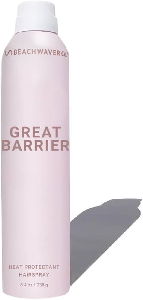 Beachwaver Great Barrier Heat Protectant Hair Spray - Multi-Purpose Treatment for Heat Protection... | Amazon (US)