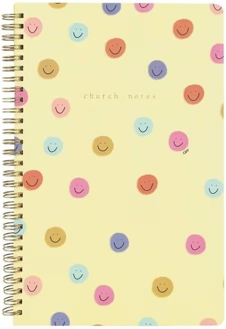 Smiley Notebook by Callie Danielle - Bible Journal for Women, Sermon Notes, Christian Notebook, C... | Amazon (US)