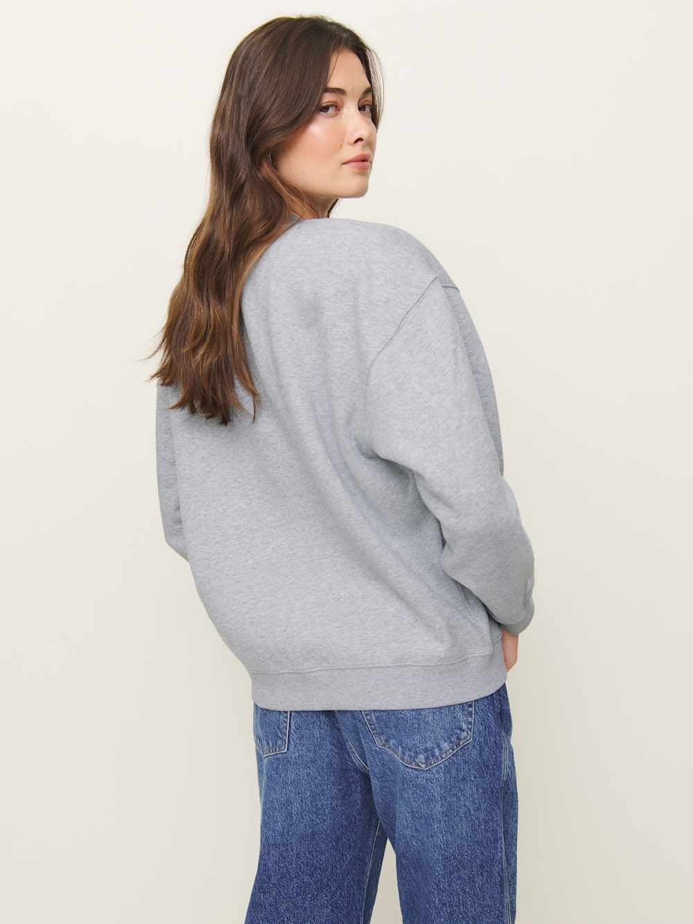 Emma Classic Crewneck Sweatshirt | Reformation (Global)